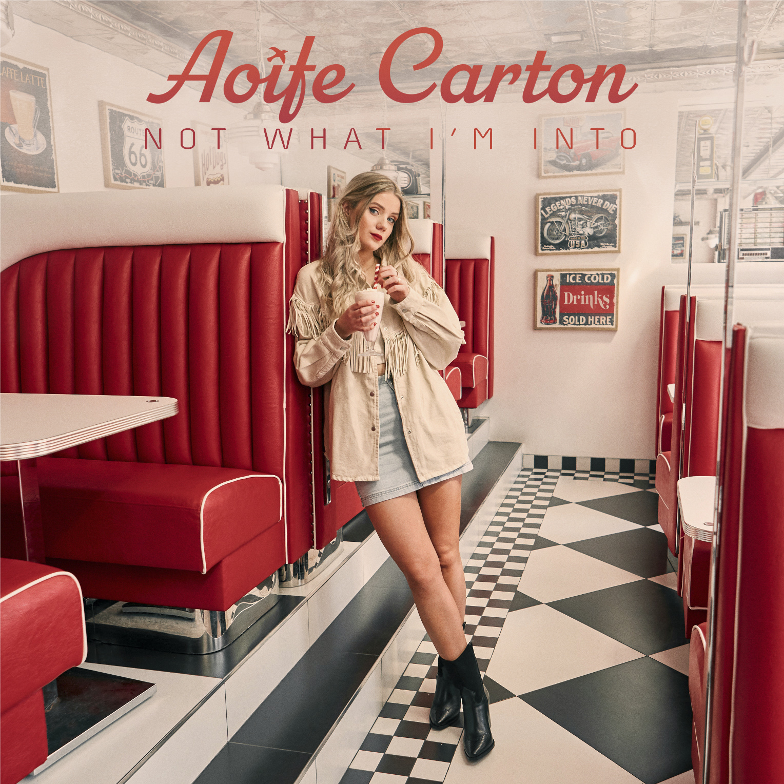 aoife carton: not what i'm into cover art by ruby gaunt